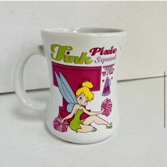 TINK Pixie Squad Tinkerbell Disney 12 oz Mug with Socks GIFT SET - Picture 8 of 11